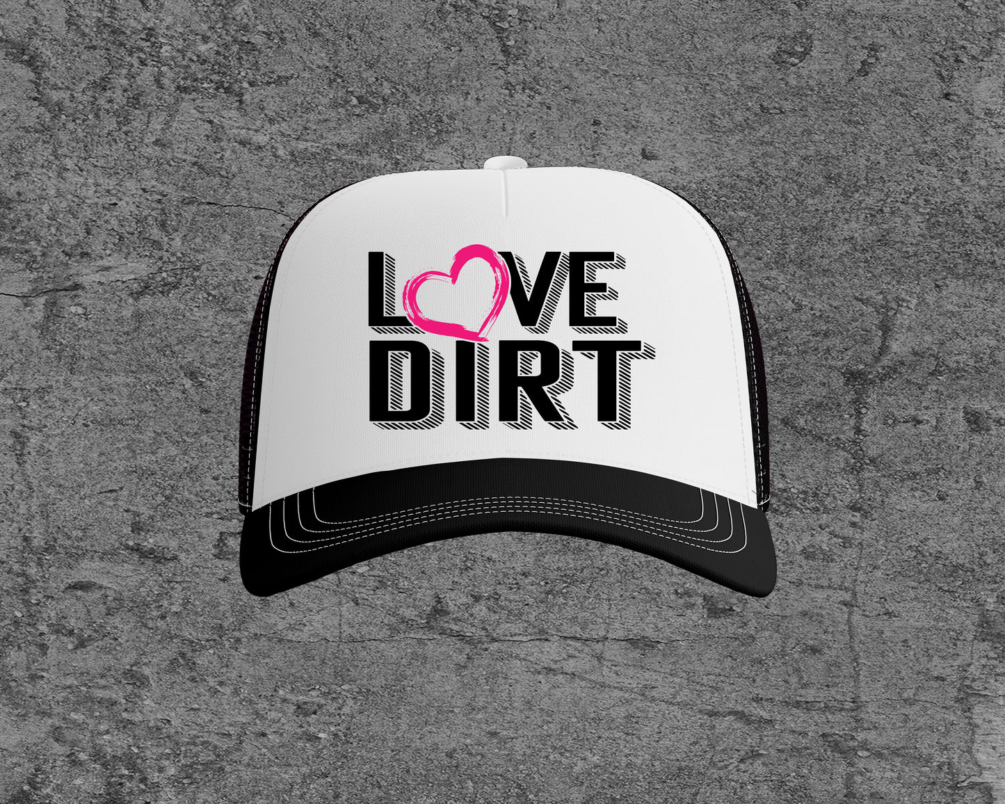 Love Dirt Trucker Hat