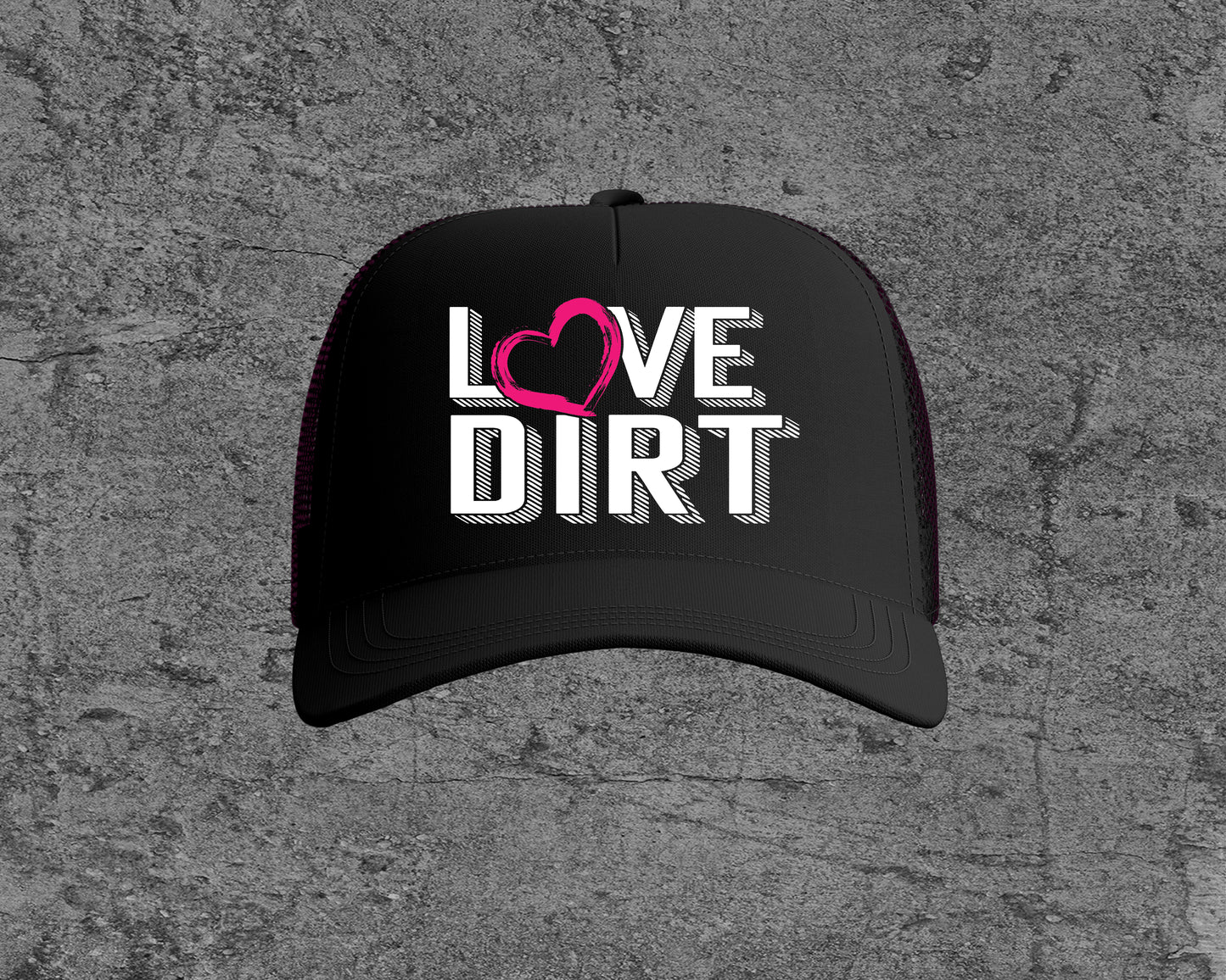 Love Dirt Trucker Hat