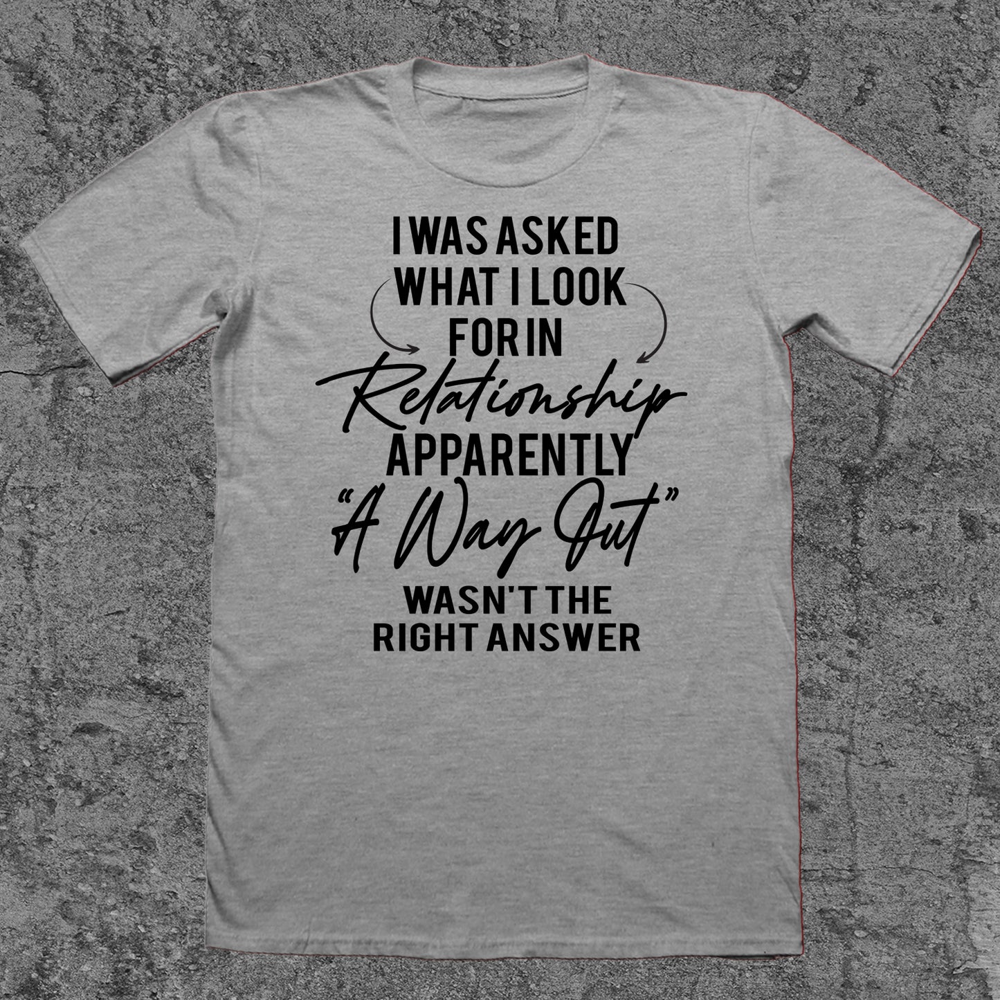 I Was Asked What I Looked for In a Relationship